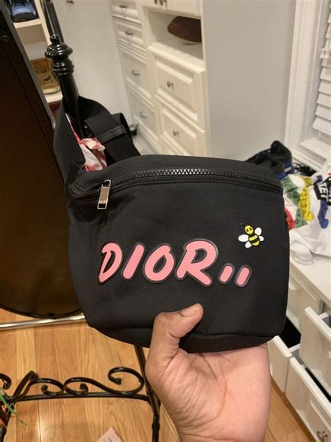 dior x kaws belt bag|DIOR.